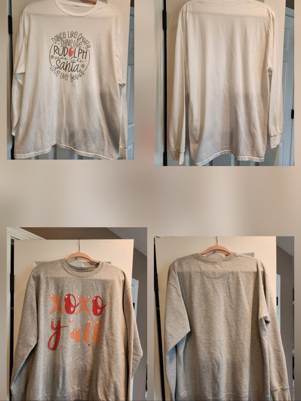 Womens Long Sleeve Graphic Top & Sweatshirt